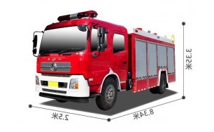東風(fēng)天錦水罐消防車（6噸）
